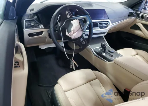 2023 BMW 430Xi z USA, uszkodzony, nr VIN WBA73AP09PCL95500